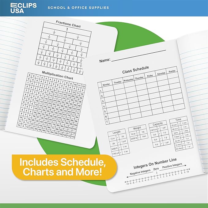 Composition Notebook Wide Ruled Composition Notebooks Bulk Blue Marble Hard Cover Wide Ruled Notebook Paper Note Books For Schools Marble Composition Books 100 Sheets 200 Pages 9.75” x 7.25” (48 Pack, Blue)