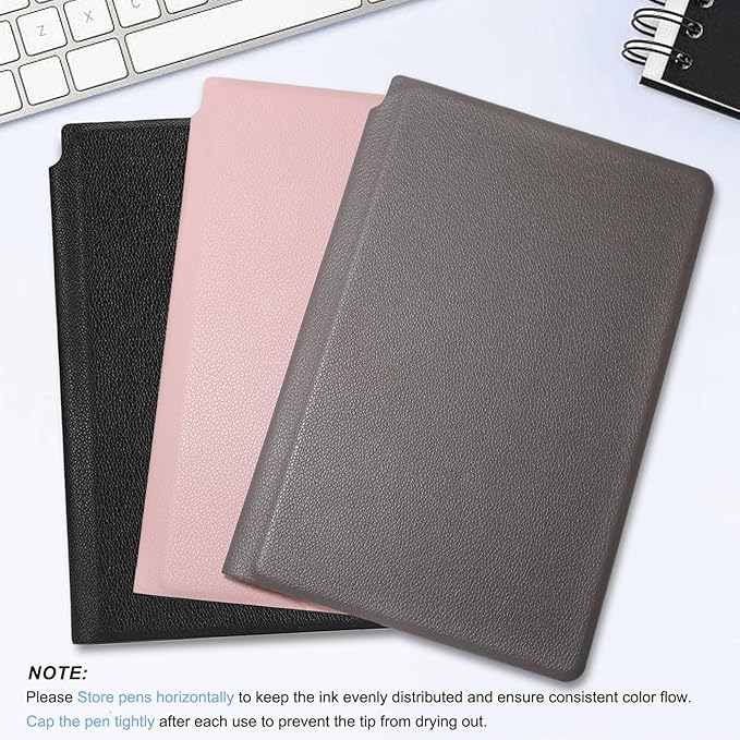 Portable Small Dry Erase Board | Handheld Whiteboard Reusable White Board Dry Erase Notebook | Standable Desktop Notepad | Home Office Study Essentials-PU Cover Writing Board 9.5" x 6.6"