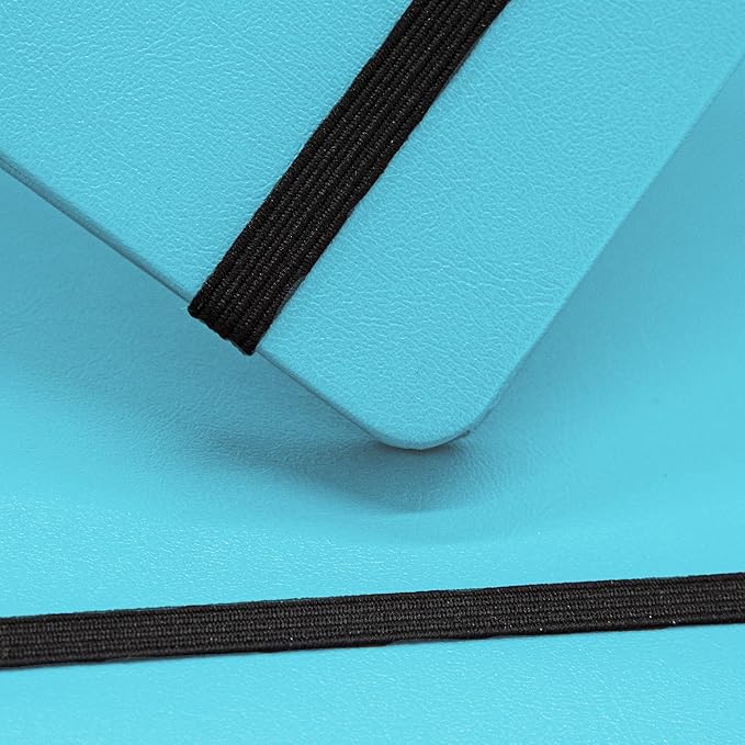 Hardcover Notebook Blank Journal Sketchbook for Drawing, Medium 5.5 by 8.4 Inch, 100 GSM Thick Paper (LightBlue, Plain)