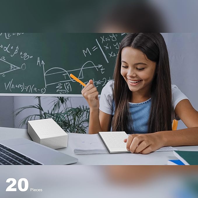 20 Pack Note Pads 50 Sheets Small Notepads 4x6 Inch Lined Writing Memo Pads for Home Office School Refills Scratch Pads with Pad Narrow Ruled Mini Pocket Writing Pads of Paper for Students and Teacher