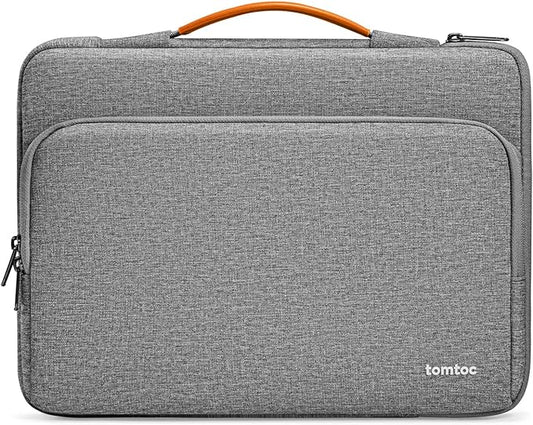tomtoc 360 Protective Laptop Carrying Case for 13-inch New MacBook Air M5/A3449(2026), M4/A3240, M3/A3113, M2/A2681 M1/A2337, 13“ MacBook Neo/Pro, iPad Pro M5 & iPad Air M4, Water-Resistant Laptop Bag