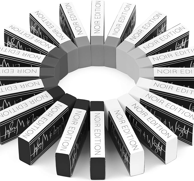 Ashton and Wright - Classic Eraser - Latex Free Plastic Rubber (Pack of 20, Grey Tones)