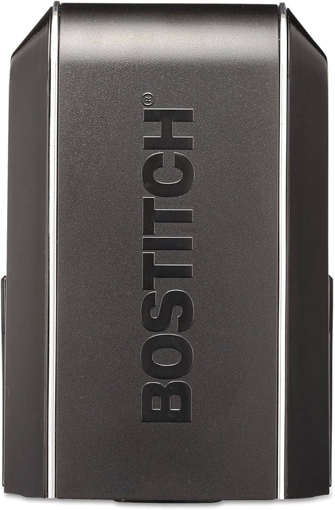 Bostitch Office Vertical Electric Pencil Sharpener, Powerful Stall-Free Motor, Prevents Over-Sharpening, Black