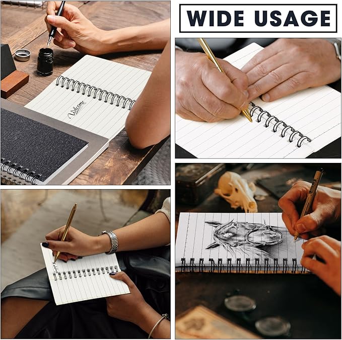 Jutom 18 Pcs Small Spiral Notebooks Memo Pads 3x5 Bulk Small Pocket Notebooks Mini Notepads with Lined Pages Mini Journals for Office School Work Supplies, 120 Pages (Black,Grey,Coffee)
