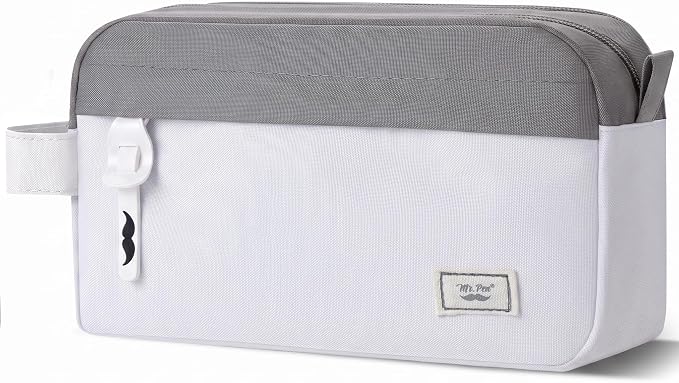 Mr. Pen- High Capacity Pencil Case, Large Pencil Pouch with 3 Compartments and 2 Pockets, Large Pencil Bag with Smooth Zipper, Cute Pencil Case Pouch Organizer, School Supplies for Teens