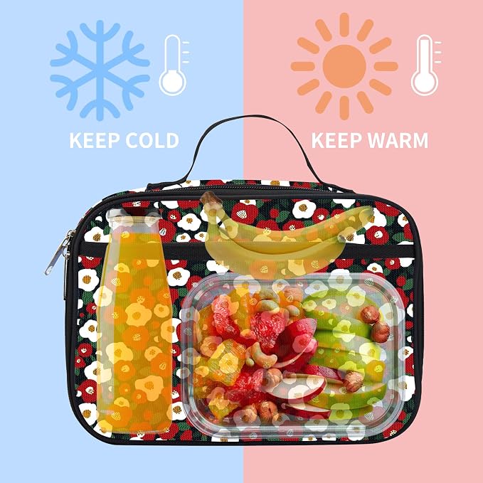 rickyh style Kids Insulated Lunch Box Thermal School Cooler hot Bag for Child