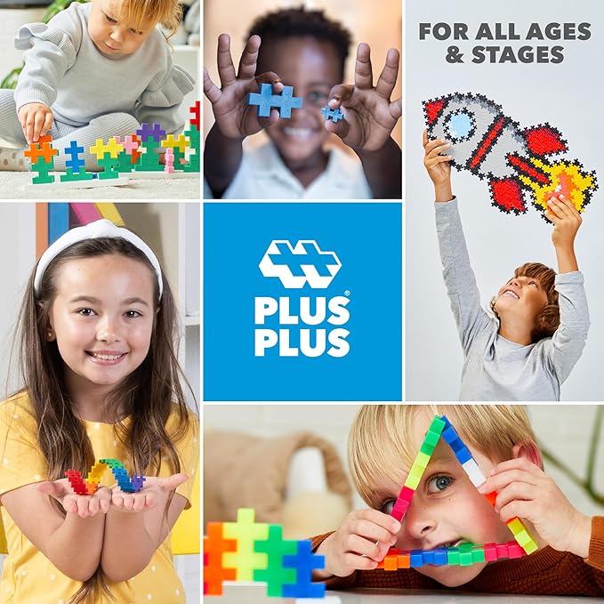 PLUS PLUS, Toy Tube Basic 240 Piece