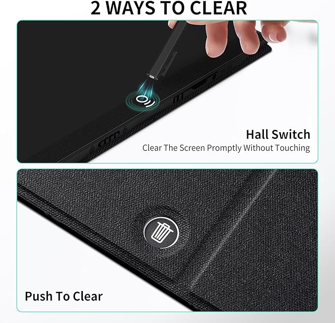 Full Screen LCD Writing Tablet: 11.5 Inch Writing Pad for Adults Kids Reusable Digital Notepad Portable Use for Office Study Teaching