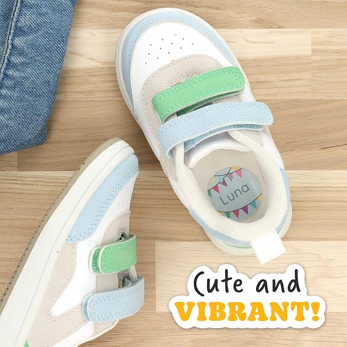 Camp Name Labels for Kids (33) – Custom Waterproof Stickers for Water Bottles, Lunch Boxes, Daycare & School with Unique Designs - Llama