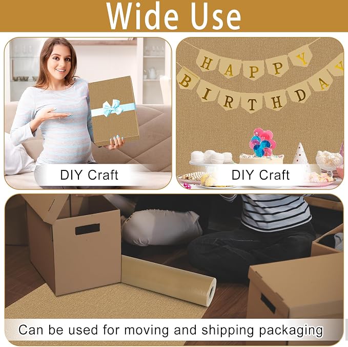 Burlap Bulletin Board Roll Non-Woven Fabric Poster 15.7" x65.6ft