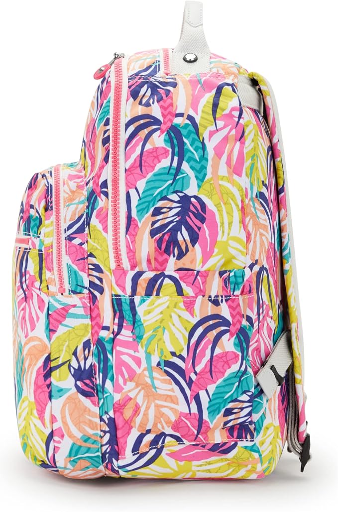 Kipling Women's Seoul 15" Laptop Backpack, Durable, Roomy with Padded Shoulder Straps, Built-In Protective Sleeve