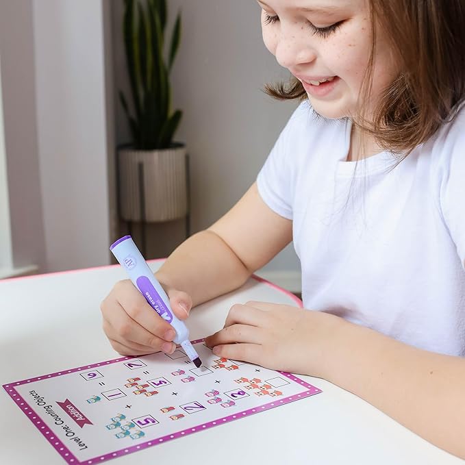 Addition & Subtraction Dry Erase Cards, Reusable Math Sheets, Childhood Education, Learning Tools, Math Flash Cards