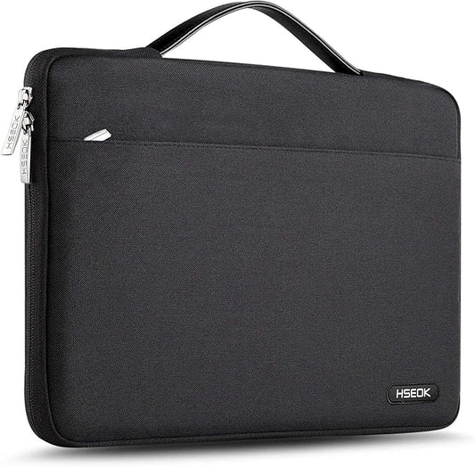 Hseok Laptop Sleeve 14-15 Inch Case Briefcase Compatible with MacBook Neo Pro 14 M5/M4/M3/M2/M1, MacBook Air/Pro 15 M4/M3/M2, XPS 15, Most Popular 13"-14" Notebooks,B01K01