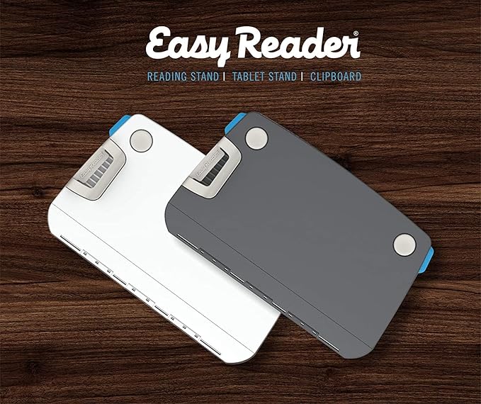 EASY READER® Slim Book Stand Charcoal Grey