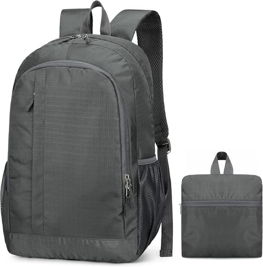Ultra Packable Hiking Backpack, Foldable Travel Daypack, 25L | Lightweight Camping Backpacks, Collapsible Knapsack Back Pack For Women Men,Water-Resistant,Casual Outdoor Small Day Bag
