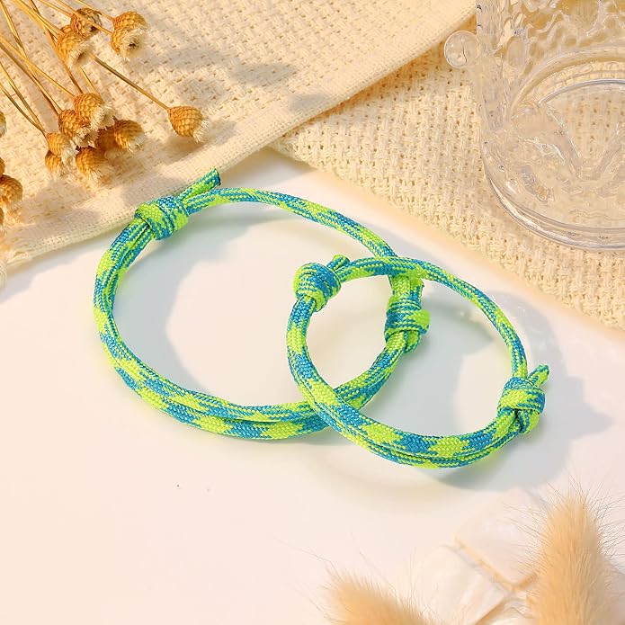 PINKDODO First Day of School Bracelet Back to School Gifts Mommy and Me Bracelets Mother Son Bracelet