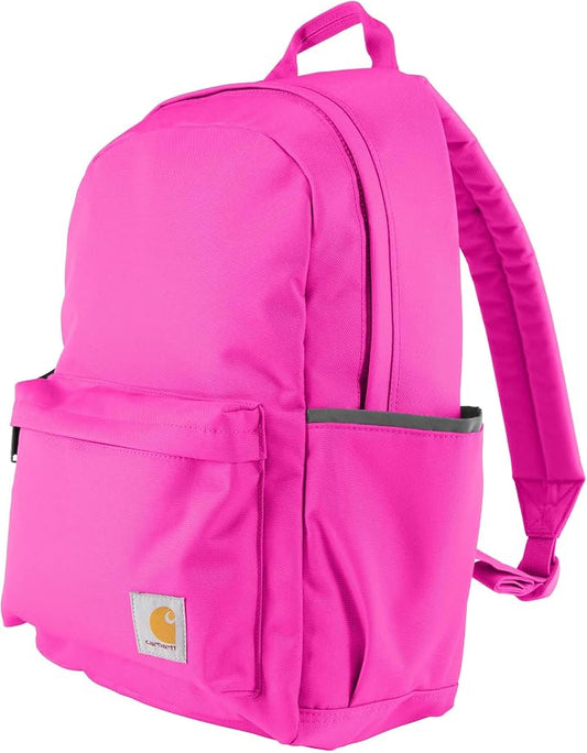 Carhartt Classic 21L Backpack Pink Glow | Classic Laptop, Water-Resistant Pack with 15 Laptop Sleeve and Organizational Compartments, Mossy Oak Bottomlands
