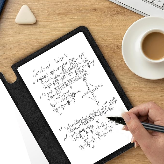 Reusable Whiteboard Notebook, A5 Erasable Smart Notebook, Portable Sketchbook with Wipe Cloth and Writing Pen for Students Kids Teacher