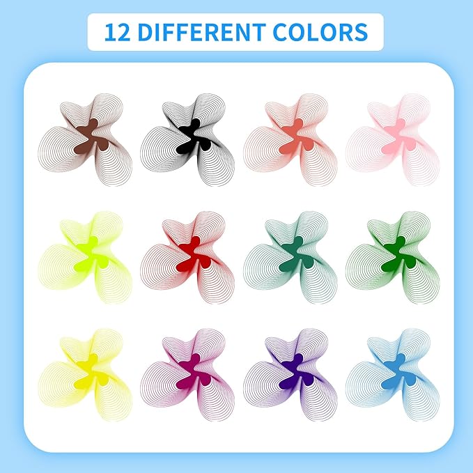 Colored Pens for Journaling, Planning Bullet Journals Fineliner Felt Tip Fine Point Marker Pens 12 Vibrant Colors - Premium Writing planner accessories