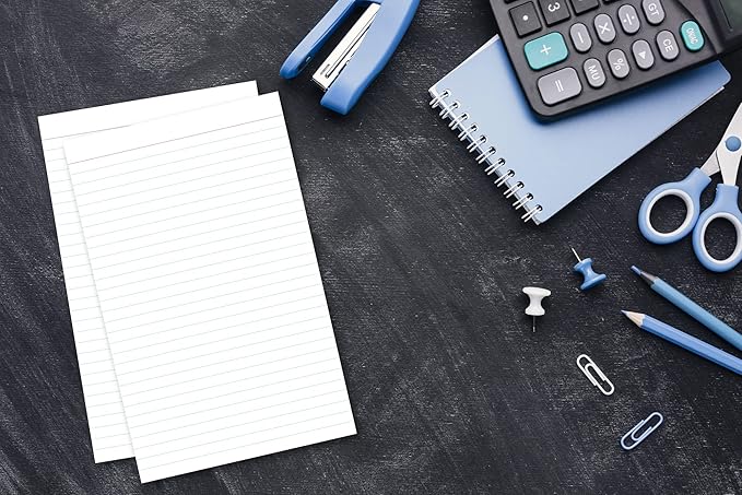 Home Advantage Vertically Ruled White Index Cards, Note Cards (5-x-8-inch)