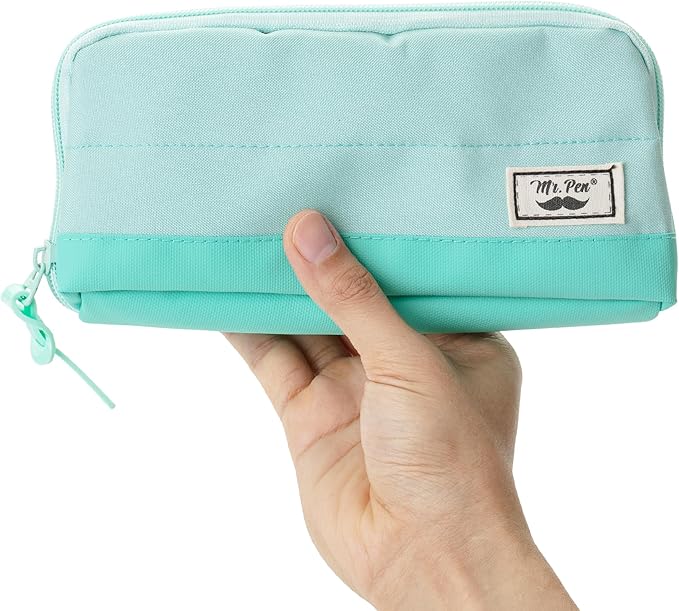 Mr. Pen- Pencil Case, Mint Green, Pencil Pouch, Pencil Bag, Pen Case, Pen Pouch
