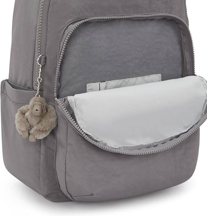 Kipling Women's Seoul 15" Laptop Backpack, Durable, Roomy with Padded Shoulder Straps, Built-In Protective Sleeve