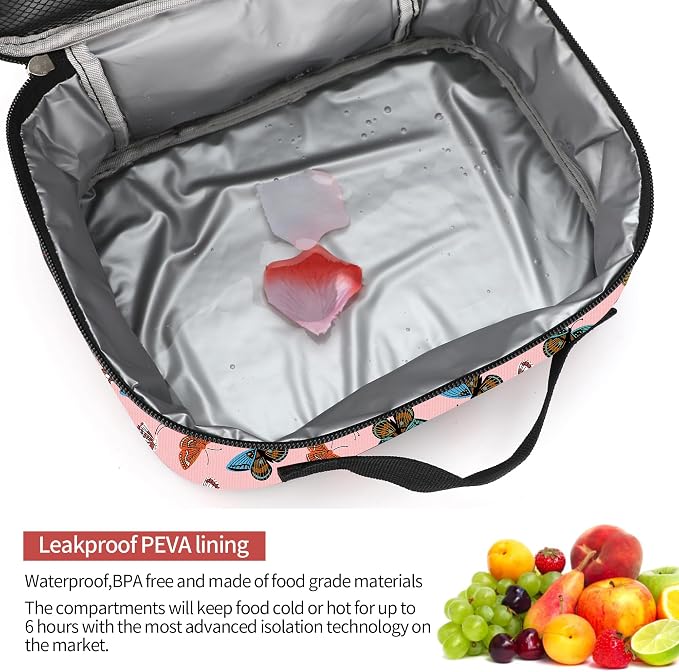 rickyh style Kids Insulated Lunch Box Thermal School Cooler hot Bag for Child
