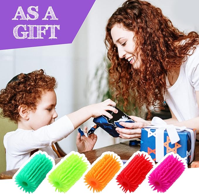 Chivao 25 Pcs Squishy Pencil Soft Grip for Kids Handwriting Grips for Pencils Colorful Cushioned for Adults Kids Drawing Reusable