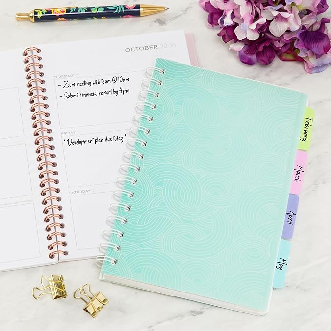 Avery Margin Ultra Tabs, 24 Repositionable Sticky Tabs, 2.5" x 1", 2-Side Writable Page Markers in Assorted Pastel Colors, 1 Pack (74769)