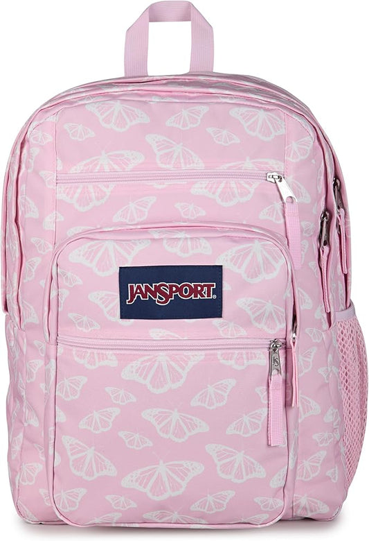 JanSport Laptop Backpack - Computer Bag with 2 Compartments, Ergonomic Shoulder Straps, 15” Laptop Sleeve, Haul Handle - Flutter By