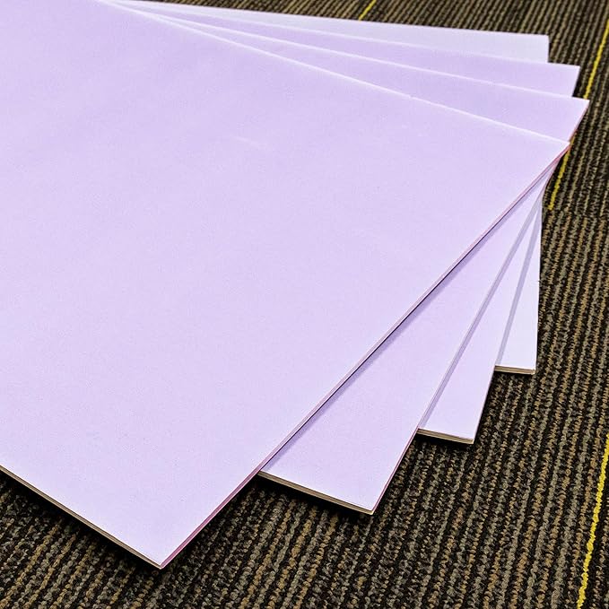 BAZIC Products Foam Board 20" X 30" Lavender, Colored Foam Boards 3/16 Inch Thickness, Presentation Signboards School Craft Project Framing Display, 25-Pack