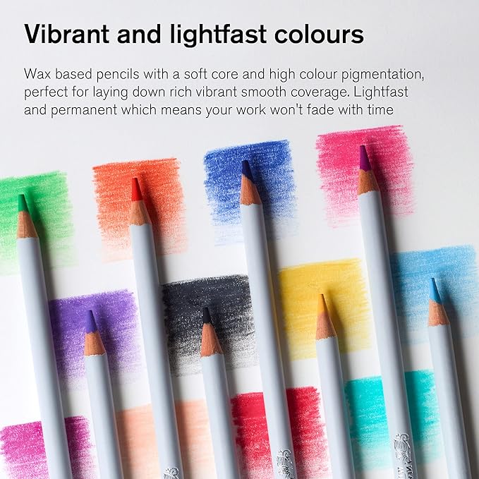 Winsor & Newton Studio Collection Artist Pencils, Color Pencils, Set of 24