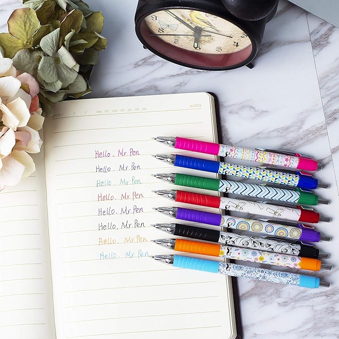 Mr. Pen- Bible Journaling Pens, 8 Pack Assorted Color, No Bleed Pens for Bible Journaling