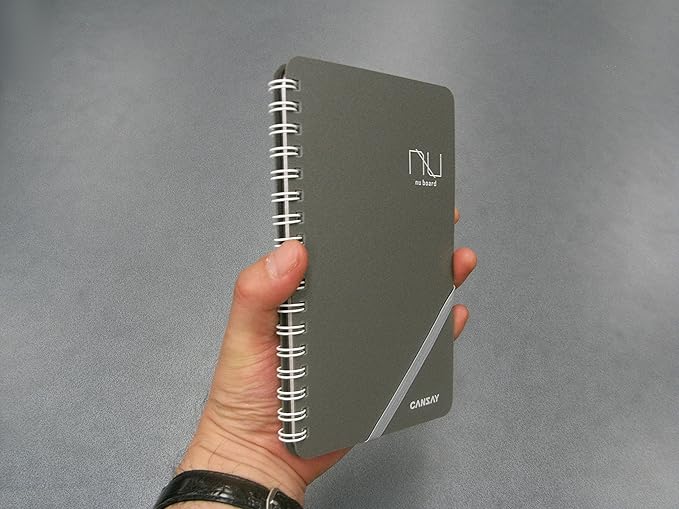 nu board Memo Size (4 x 7 inch) International Edition NASH04US08 Whiteboard Notebook - Dry Erase Notebook - Dry Erase Mini Size Board - Environmentally Reusable Notebook