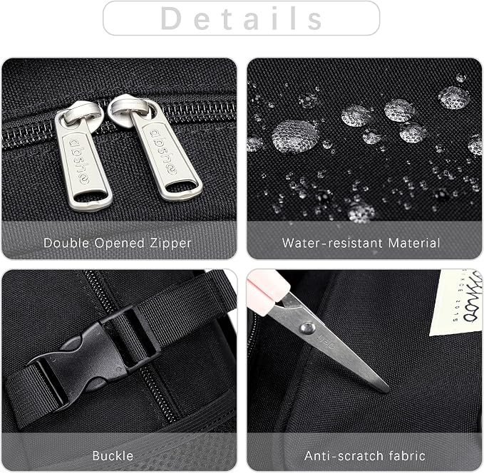 abshoo Large Heavy Duty Backpack For School College Bookbag Casual Multi Pocket Travel Backpacks
