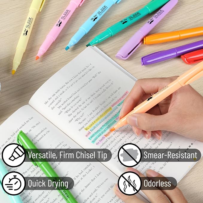 Mr. Pen- Highlighters, 36 Pack, Assorted Colors, Chisel Tip, Quick-Dry | Smear-Resistant, Odorless Highlighters for School, Office & Journaling