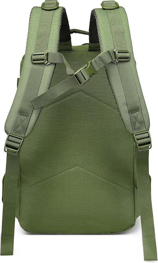 Wotony Military Tactical Backpack for Men Waterproof Daypack 3 Day Assault Pack Molle Bag with Water Bottle Holder