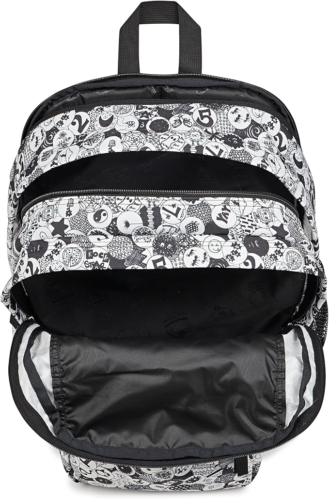 JanSport Laptop Backpack - Computer Bag with 2 Compartments, Ergonomic Shoulder Straps, 15” Laptop Sleeve, Haul Handle - Doodle Dots