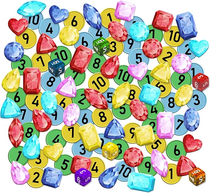 Mind Inventions Treasure Bell | Best Math Game for Kids | Ages 5+ | 2-5 Players | 15-45min Playtime