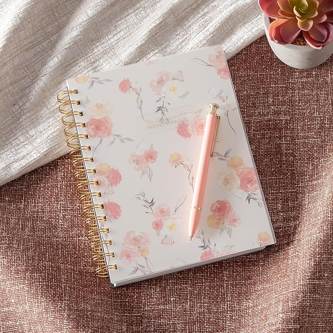 Blue Sky Life Note It 2025-2026 Academic Year Weekly and Monthly Planner, July 2025 - June 2026, 5.875" x 8.625", Frosted Cover, Laminated Tabs, Wirebound, Storage Pocket, Hannah
