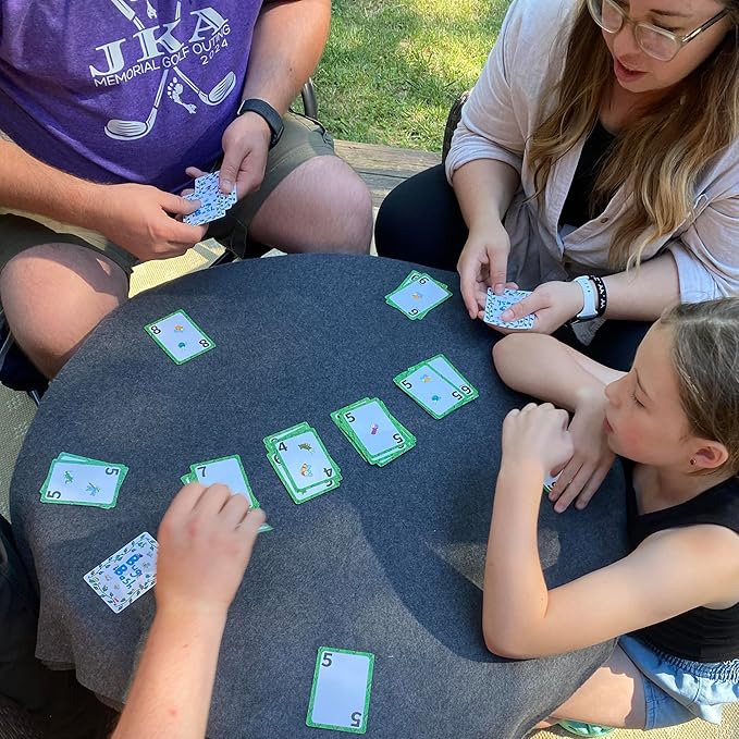 Niche Nation Games Bug Bash Card Game- Award-Winning Kids Brain Game for Ages 7-12 - Quick-Counting Bug-Slapping Game Fast, Fun, and Frenetic - Smart Card Game for Kids 7-12 and 2-4 Players