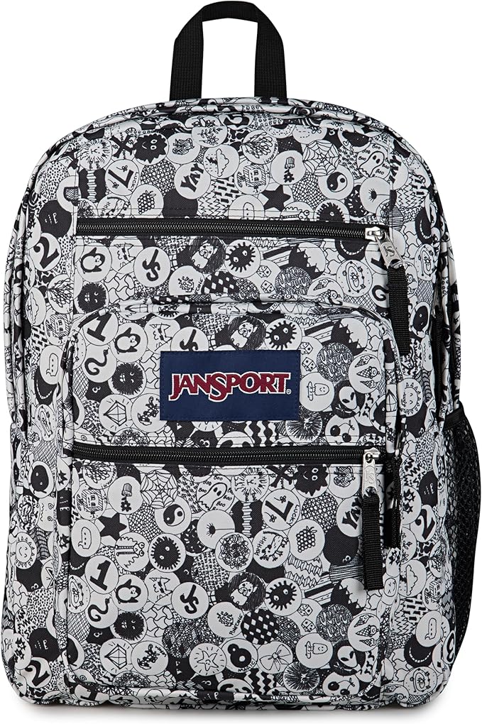 JanSport Laptop Backpack - Computer Bag with 2 Compartments, Ergonomic Shoulder Straps, 15” Laptop Sleeve, Haul Handle - Doodle Dots