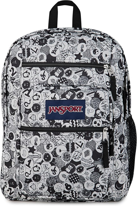 JanSport Laptop Backpack - Computer Bag with 2 Compartments, Ergonomic Shoulder Straps, 15” Laptop Sleeve, Haul Handle - Doodle Dots