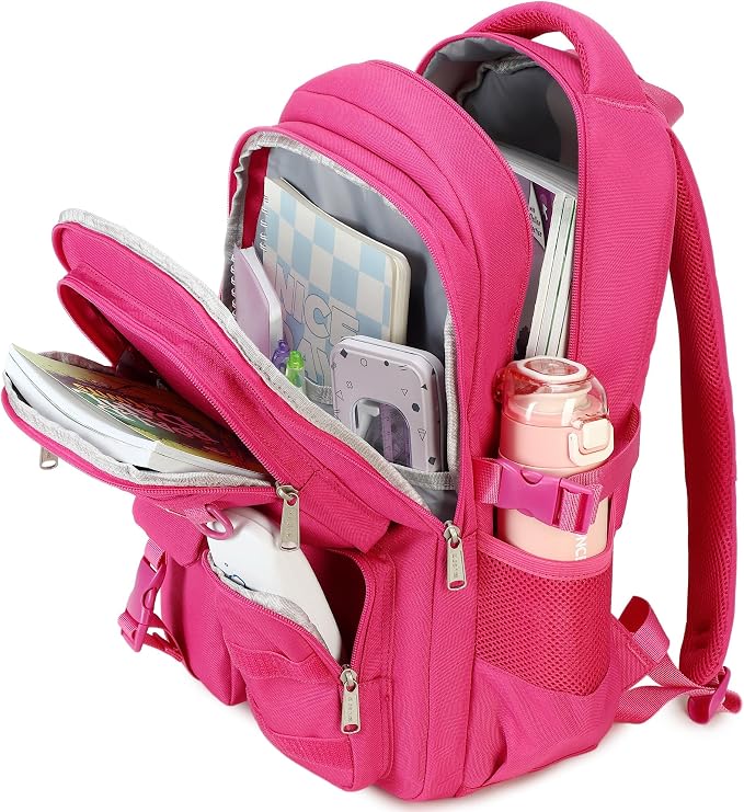 abshoo Large Heavy Duty Backpack For School College Bookbag Casual Multi Pocket Travel Backpacks