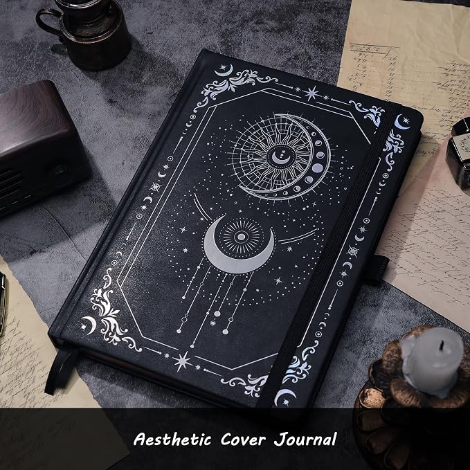 TIEFOSSI B5 Dotted Journal, 160 GSM Dot Grid Notebook for Women Men