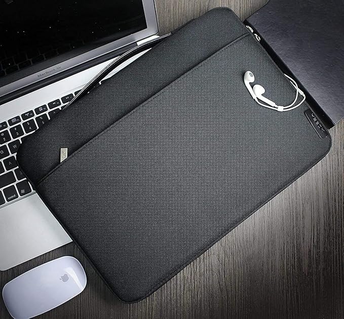 Hseok Laptop Sleeve 14-15 Inch Case Briefcase Compatible with MacBook Neo Pro 14 M5/M4/M3/M2/M1, MacBook Air/Pro 15 M4/M3/M2, XPS 15, Most Popular 13"-14" Notebooks,B01K01