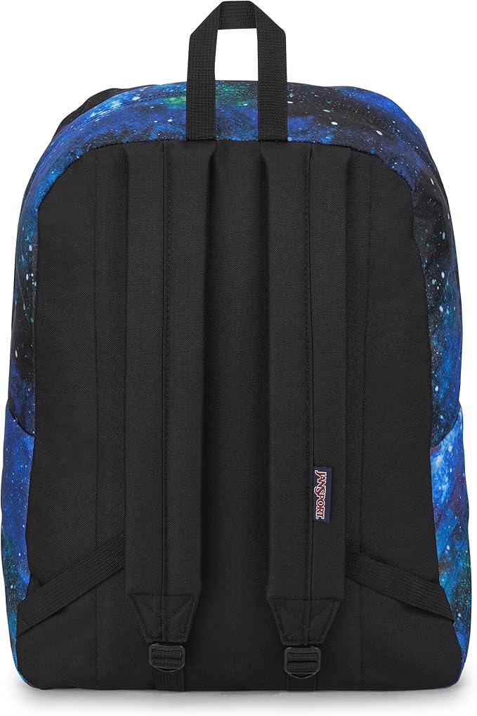 JanSport SuperBreak One Backpacks - Durable, Lightweight Bag with 1 Main Compartment, Front Utility Pocket with Built-in Organizer - Premium Backpack, Galaxy