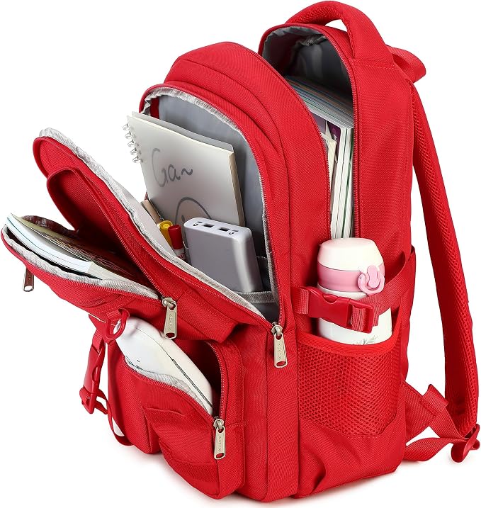 abshoo Large Heavy Duty Backpack For School College Bookbag Casual Multi Pocket Travel Backpacks