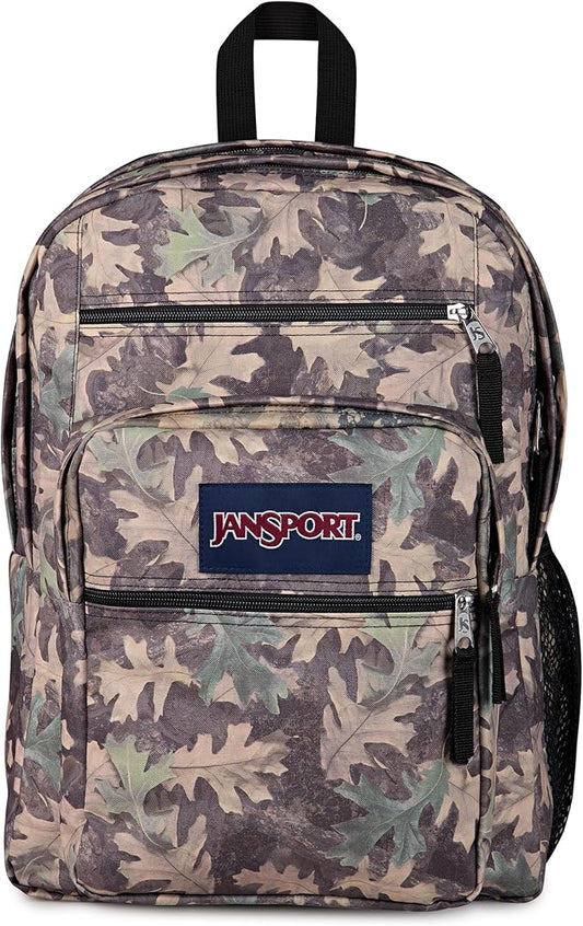 JanSport Laptop Backpack - Computer Bag with 2 Compartments, Ergonomic Shoulder Straps, 15” Laptop Sleeve, Haul Handle - Woodland Camo