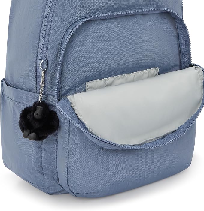 Kipling Women's Seoul 15" Laptop Backpack, Durable, Roomy with Padded Shoulder Straps, Built-In Protective Sleeve